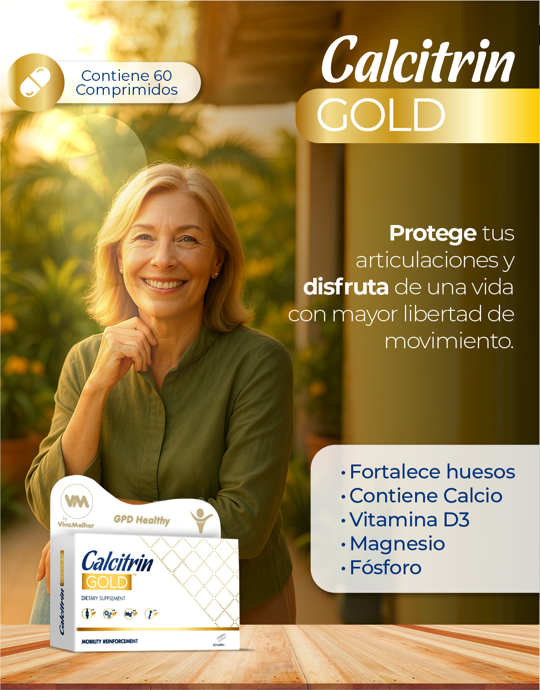 Calcitrin Gold